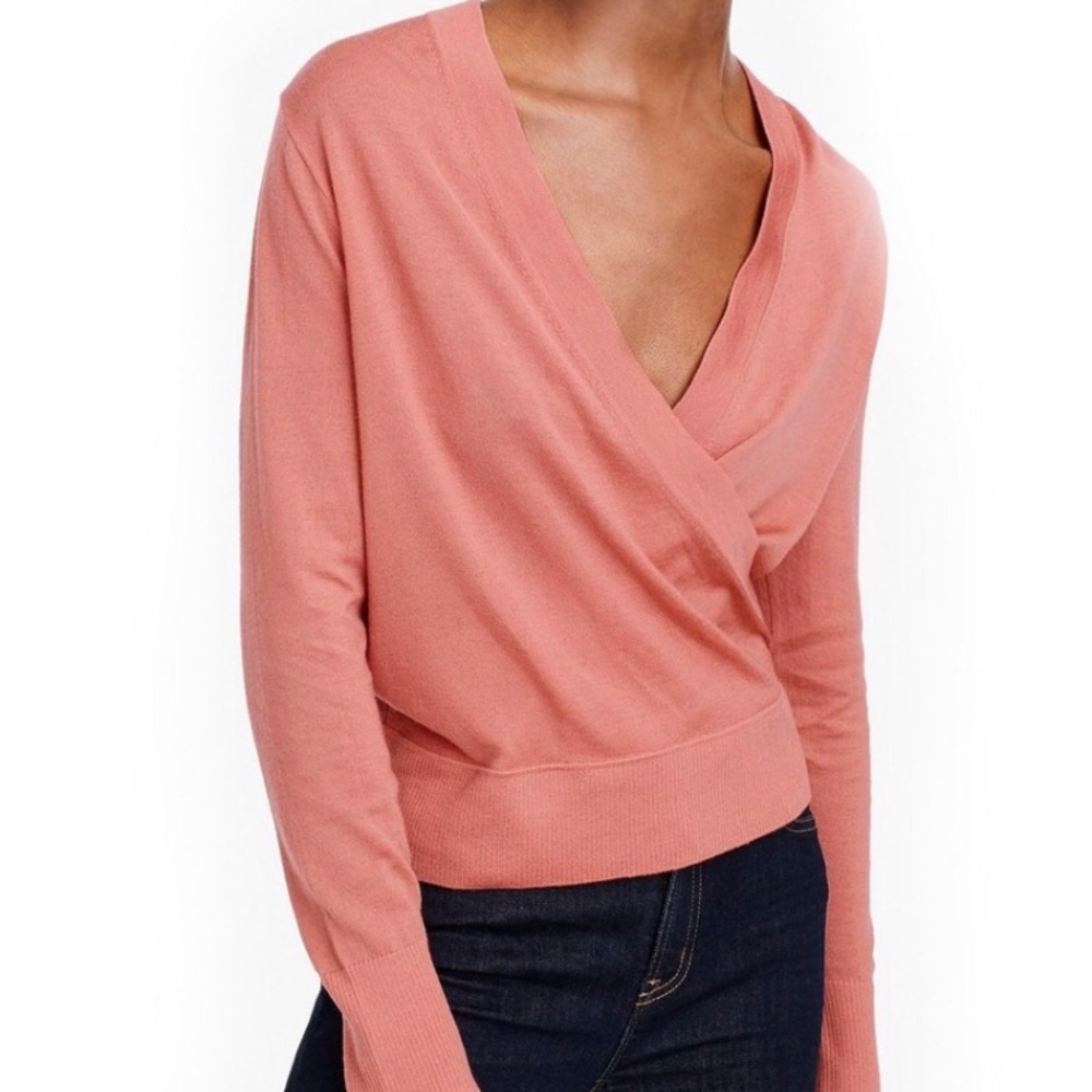 J.Crew Merino Wool wrap sweater